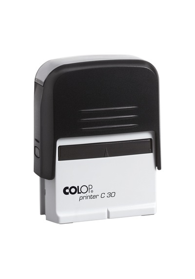 Colop Prınter C30 Siyah Kasa Siyah Keçe - 18 x 47 MM