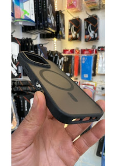 Apple Uyumlu iPhone16 Pro Kamera Korumalı Mat Magsafe Wireless Şarj Destekli Renkli 45674