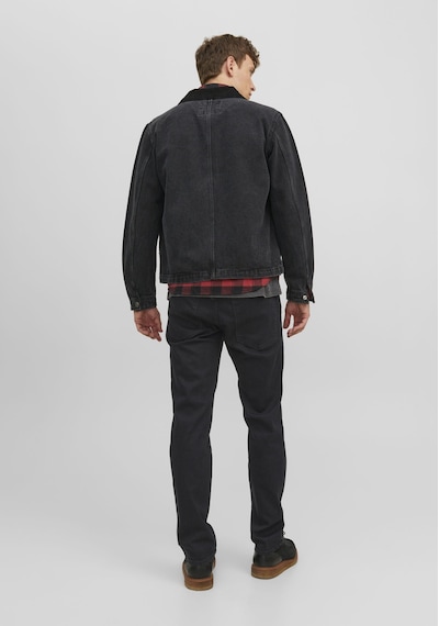 Jack & Jones Erkek Clark Evan 598 Regular Fit Jean 12250059 Black Denim