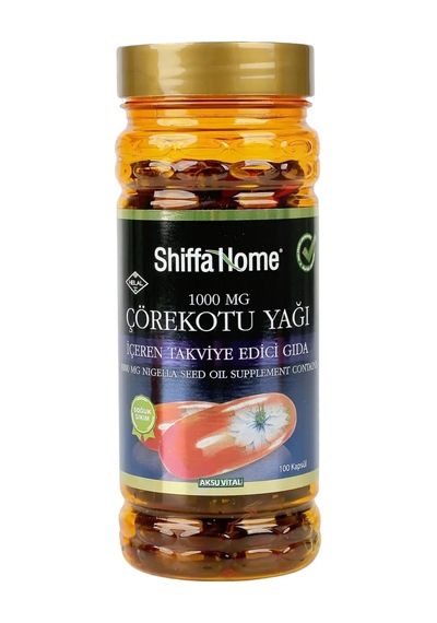Shiffa Home Çörek Otu Yağı 1000 Mg 100 Softjel Diğer
