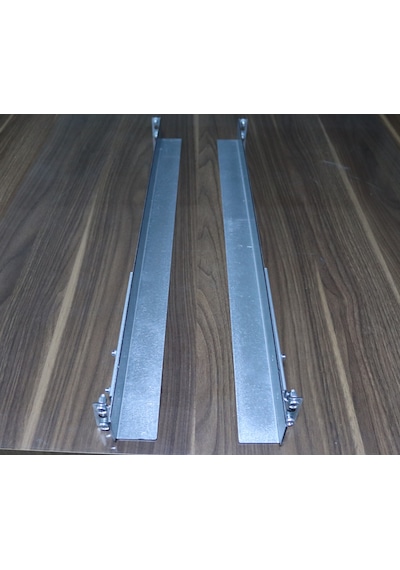 1U - 2U Sunucular İçin Universal Statik Kabin Kızağı / Rail Kit