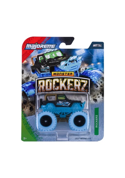 Monster Rockerz Assorment. 5-asst Jeep Wrangler Çok Renkli