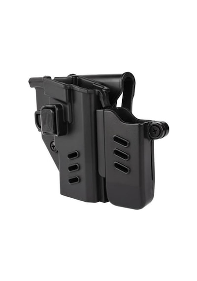 Black Grips Tisaş Zigana Uyumlu Şarjörlü Polimer Taktik Kılıf // Siyah Siyah