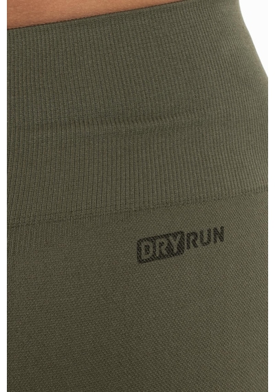 Maraton Active Slimfit Kadın Koşu Haki Tayt 812118-haki