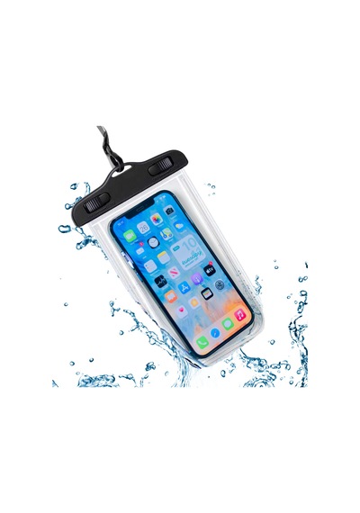 Cawooo Su Sporları, Sup, Kano Ve Outdoor Aktiviteler İçin Su Geçirmez Telefon Kılıfı Tüm Modellerle Uyumlu,siyah Siyah