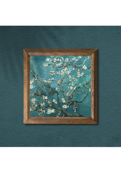 Pinecone Vincent Van Gogh Badem Ağacı Taş Duvar Tablosu - Ahşap Çerçeveli Taş Tablo - 25x25 Cm - Dekoratif Duvar Sanatı - Modern Ev Ve Ofis Duvar Dekoru W1-64 Pinecone Vincent Van Gogh Badem Ağacı Taş Duvar Tablosu - Ahşap Çerçeveli Taş Tablo - 25x25 Cm - Dekoratif Duvar Sanatı - Modern Ev Ve Ofis Duvar Dekoru W1-64