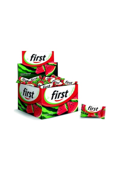First Karpuz Aromalı Sakız Tekli 200 Adet