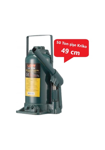 Ugr 50 Ton Şişe Kriko - Araba - Tekne - Kamyon - Minibüs - Makine Yük Kaldırma