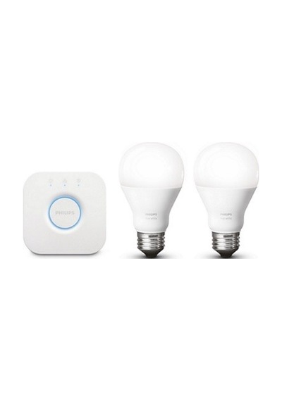 Philips Hue E27 Beyaz Akıllı Başlangıç Seti 2'li - 929001137001