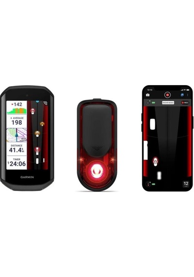 Garmin Varia Rearvue 820 Radar Kırmızı