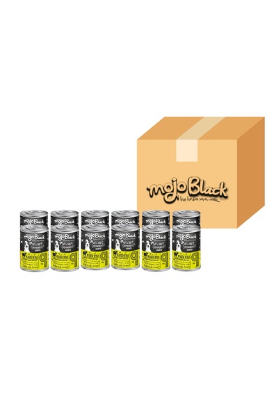 Mycat Mojo Black No:9 Tahılsız Kuzu Etli Yetişkin Köpek Konservesi 12 x 400 G
