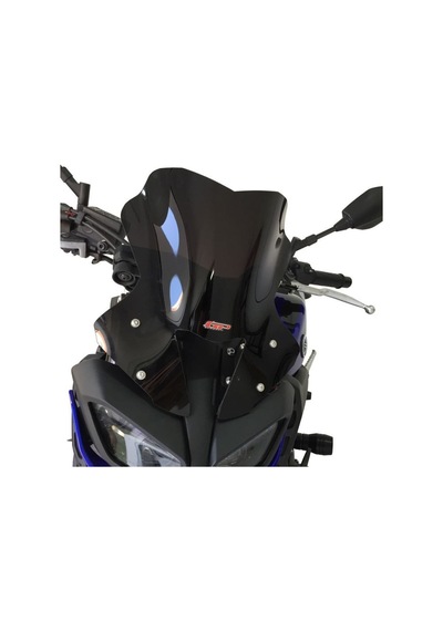GP Kompozit Yamaha MT-09 2017-2020 Uyumlu Ön Cam Siyah 32 cm