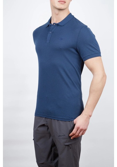Alpinist Roc Erkek Polo T-shirt Indigo Mavi