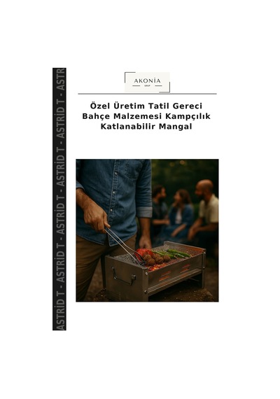 Özel Üretim Tatil Gereci Bahçe Malzemesi Kampçılık Katlanabilir Mangal Çok Renkli