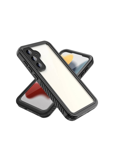Lexroo Galaxy S23 Fe Kılıf 1-1 Su Geçirmez Kılıf - Siyah