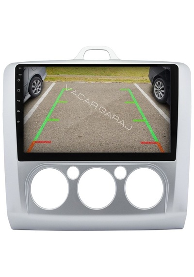 For-x Focus 2 Manuel 2005-2011 -9''android Gerçek 2+32 Gb / 4 Çekirdek 1.6ghz / Wıfı 5.0ghz / Bt 5.4-kablosuz Carplay-ahd Hd Geri Görüş Kamera  9"