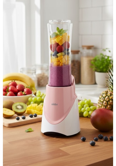 Sinbo SHB-7508 300 W Paslanmaz Çelik Bıçaklı Smoothie Blender