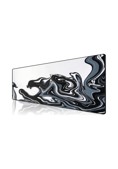 Klasse Pro - 10 Farklı Model Dikişli Kenar 90x40 Cm Oyuncu Gaming Mouse Pad Dark Fade, 90x40 Cm