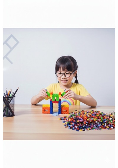 Dreamblocks Eğitici Tak-çıkar Bloklar - Çocuklar İçin Stem Destekli Yaratıcı İnşa Oyun Seti