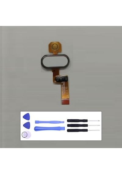 Casper Uyumlu Via P1 Orta Tuş Home Key Gold + Tamir Seti