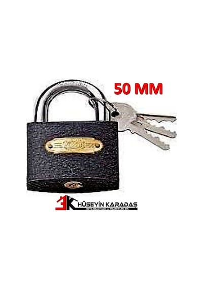 Trı-ckler Asma Kilit Gri 50 Mm
