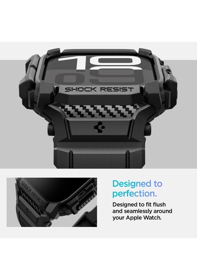 Rugged Armor Pro Bileklik, Apple Watch 10 46 Mm 2024 İle Uyumlu Kılıf Çok Renkli
