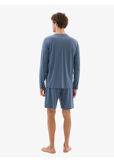 Erkek Pijama Takımı 40782 - Mavi Mavi
