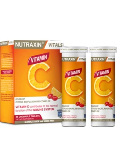 Nutraxin Vitamin C 28 Çiğneme Tableti