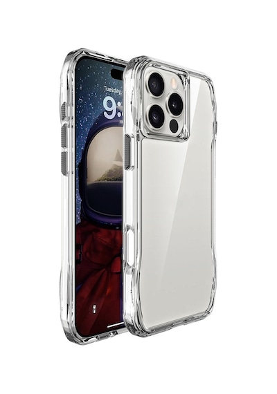 Apple Uyumlu iPhone 16 Pro Max Kılıf Airbagli Şeffaf Zore İncek Kapak Seffaf