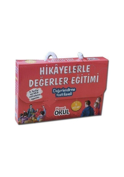 Hikayelerle Değerler Eğitimi 3.Sınıf 5 Kitap Set - Hayat Okul