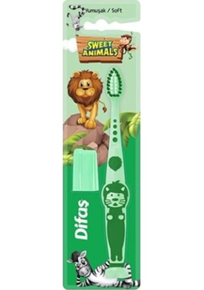 Difaş Sweet Animals Yumuşak Diş Fırçası