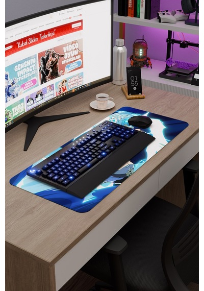 Brawlhalla Kaymaz Dikişli Kauçuk Oyuncu Mousepad V2 - 70x30 Xl Gaming Mouse Pad Fare Altlığı