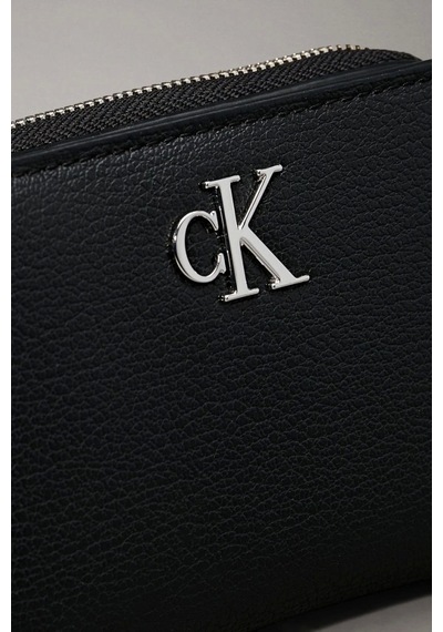 Calvin Klein Logolu Fermuarlı Cüzdan LV04K1009GUB1 Bayan CÜZDAN LV04K1009G UB1 Siyah
