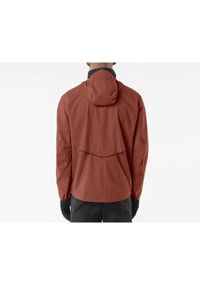 Salomon Bonattı Waterproof Jkt M Erkek Koşu Rüzgarlık Lc2293100 Kahverengi