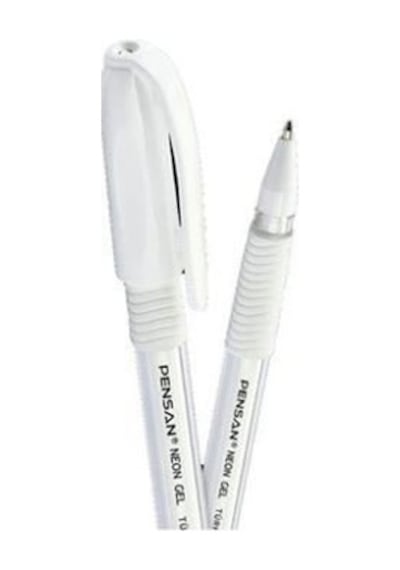 Pensan Tükenmez Kalem Jel 1.0 MM Neon Beyaz