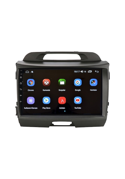 Otolas Kia Sportage Android Multimedya Navigasyon Oto Teyp 4 Gb + 32 Gb 9"