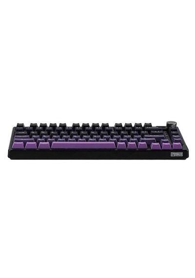 Epomaker He75 Mag Black Purple Hall Effect Gateron Magnetic White