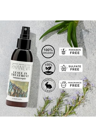 Onarıcı Saç Bakım Kremi, Sertifikalı Organik Ve Vegan, 125 Ml
