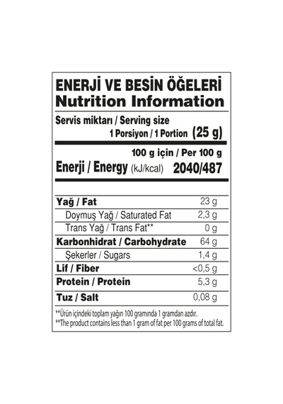 Yayla Hi'tos Shot Çilek Aromalı Mısır Çerezi 25 G X55