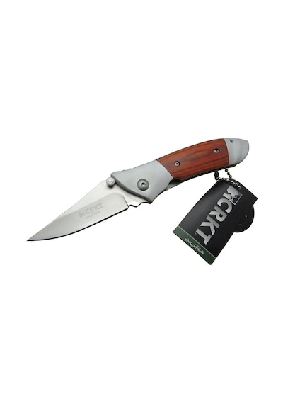 Hubrendy Çer Crkt Cr 0035 Rd Kamp Çakı 18 Cm - Metal &amp Amp Amp Gül Ağacı Saplı, Kılıflı, Kutulu