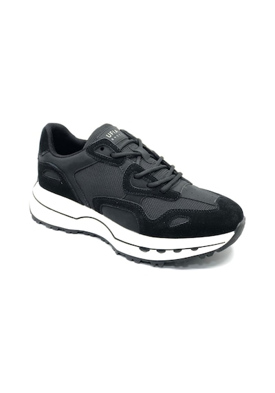 Lufian 111230268 Graham Sneaker Erkek Deri Ayakkabı Siyah