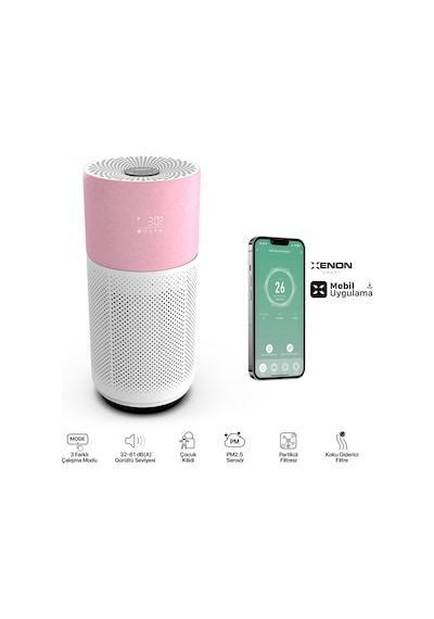 Xenon Smart Akıllı Monitörlü Bebek Kamerası Hava Temizleyici Kettle