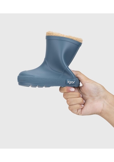 İgor Igor W10306-213 Yogi Borreguito Unisex Çocuk Yağmur Çizmesi Petrol