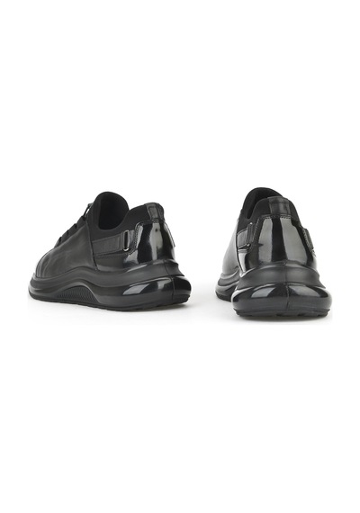 Ziya, Erkek Hakiki Deri Sneaker 153423z704 Siyah 153423z704 000 Siyah