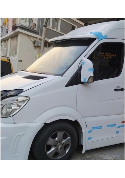 Mercedes Sprinter Piano Black Batman Ayna Kapağı