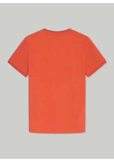 Hackett Turuncu Erkek %100 Pamuk Slim Fit T-shirt Hm500782