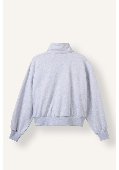 Defacto Relax Fıt Yarım Balıkçı Yaka Baskılı Kalın Sweatshirt Kumaşı Hırka I0987ax26augr93 Gri-gr93 Defacto Relax Fıt Yarım Balıkçı Yaka Baskılı Kalın Sweatshirt Kumaşı Hırka I0987ax26augr93 Gri-gr93