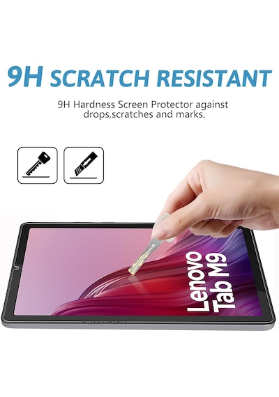 Lenovo Tab M9 Tablet Uyumlu Ekran Koruyucu Nano Cam Esnek Tb310fu
