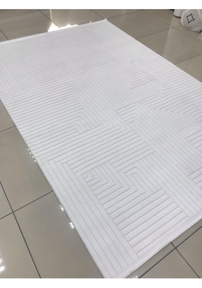 Merinos Halı Vega 74103 060 Serisi Akrilik Salon Oturma Yatak Odası Halısı Krem