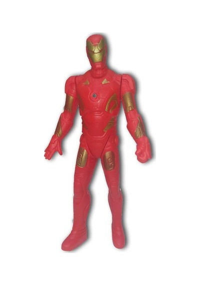 Avengers Spederman Hulk Ironman Kaptanamerika Batman Işıklı 17Cm Lik Oyuncak Figür